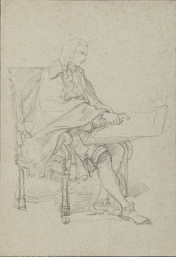 Studio di figura maschile seduto - Rijksmuseum Amsterdam